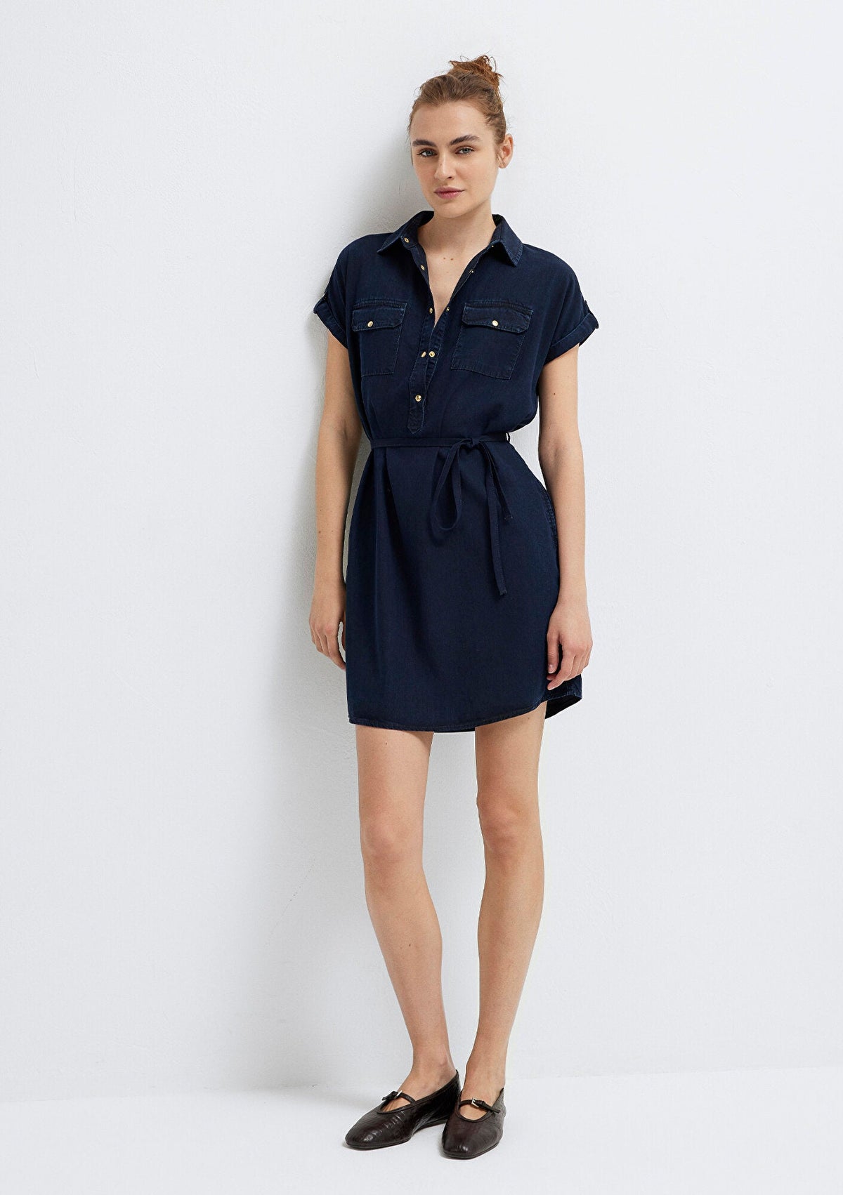 Barbara Rınse Denim Jean Dress