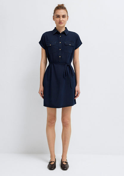 Barbara Rınse Denim Jean Dress