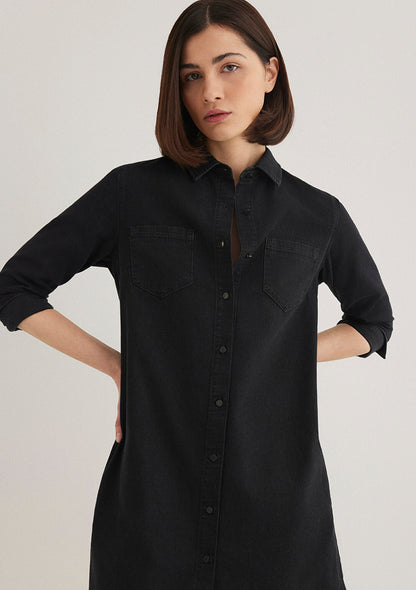 Liz Smoke Denim Jean Dress