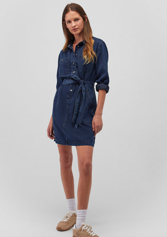 Bridget Ink Gold Jean Dress