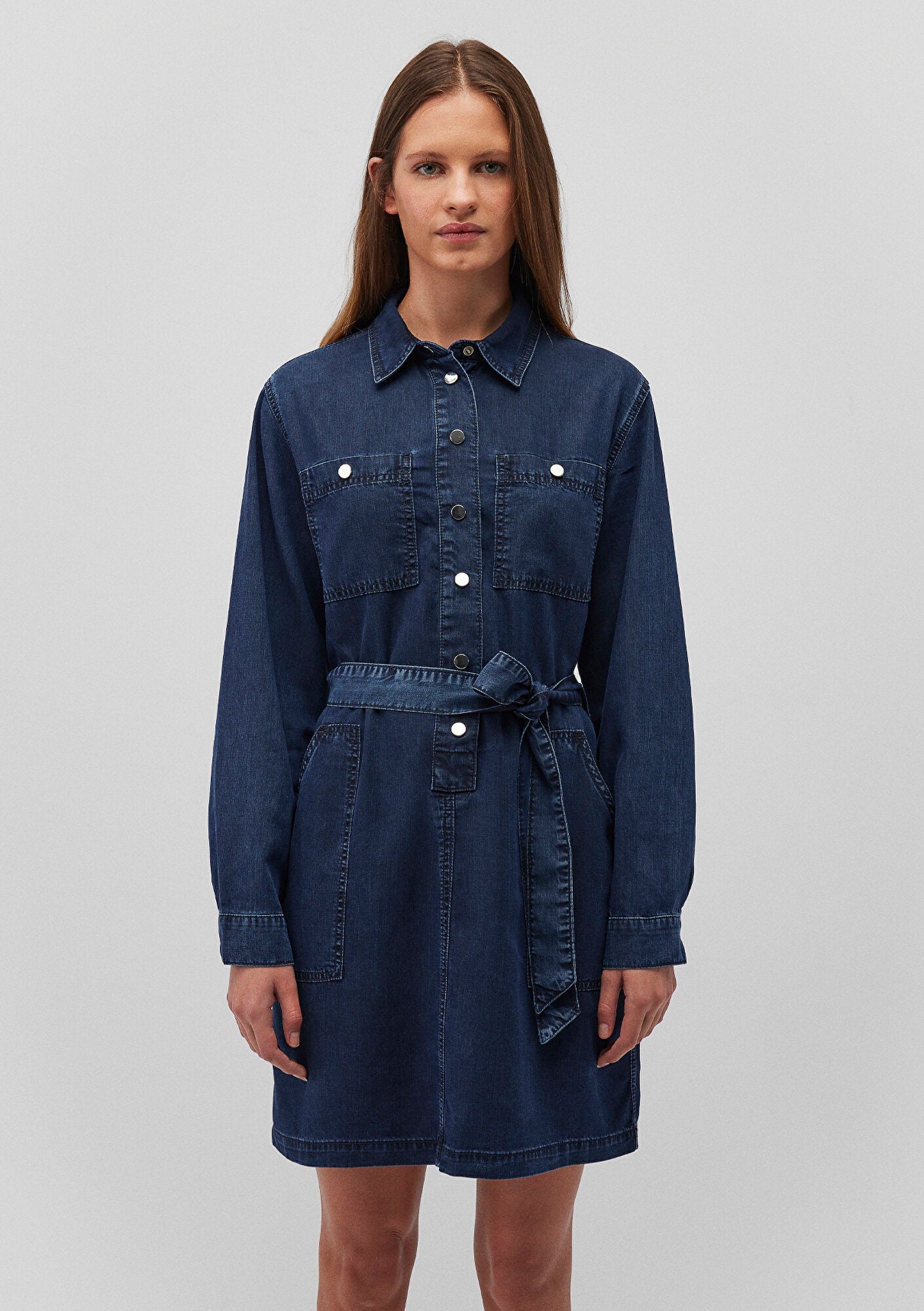 Bridget Ink Gold Jean Dress