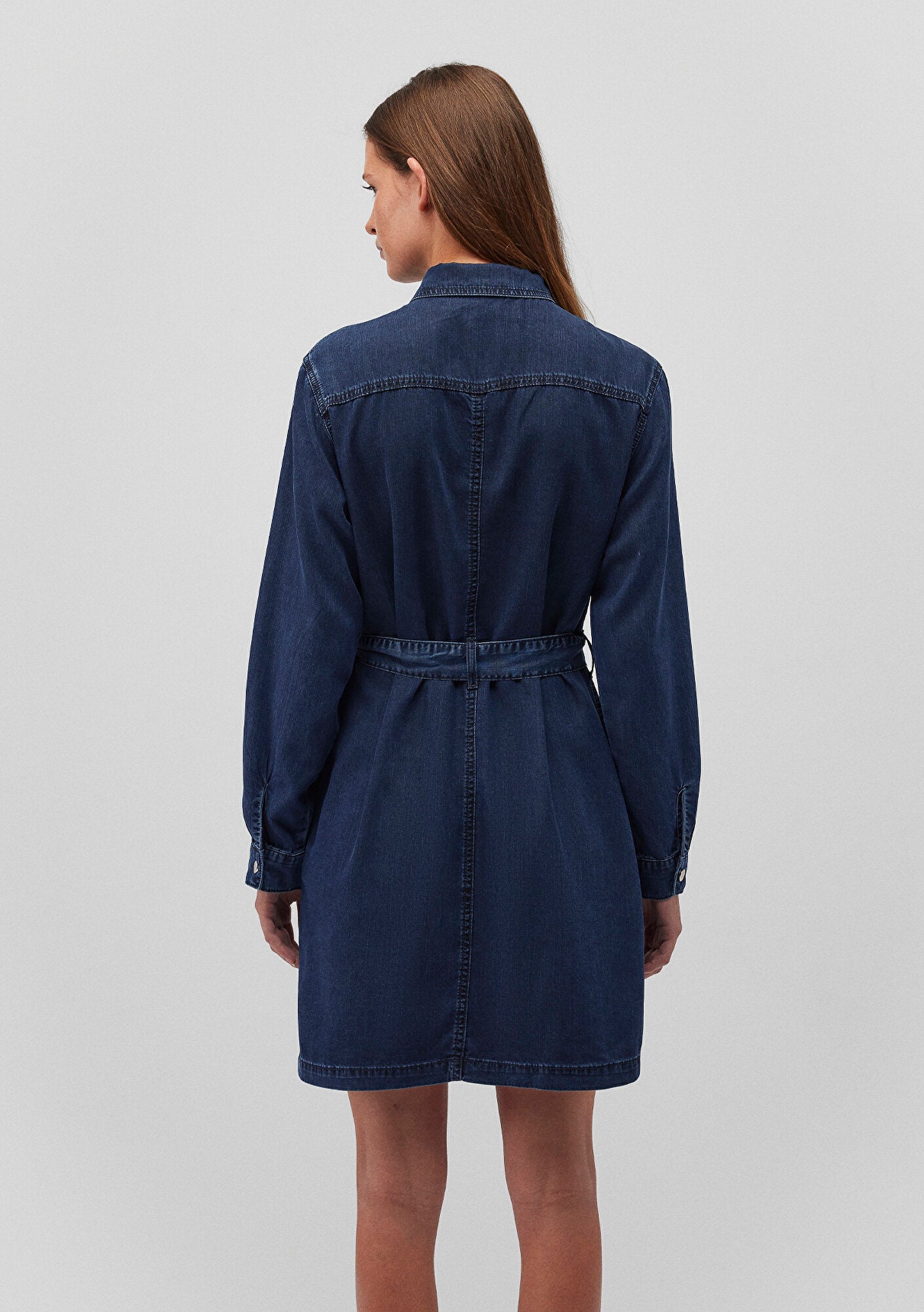 Bridget Ink Gold Jean Dress