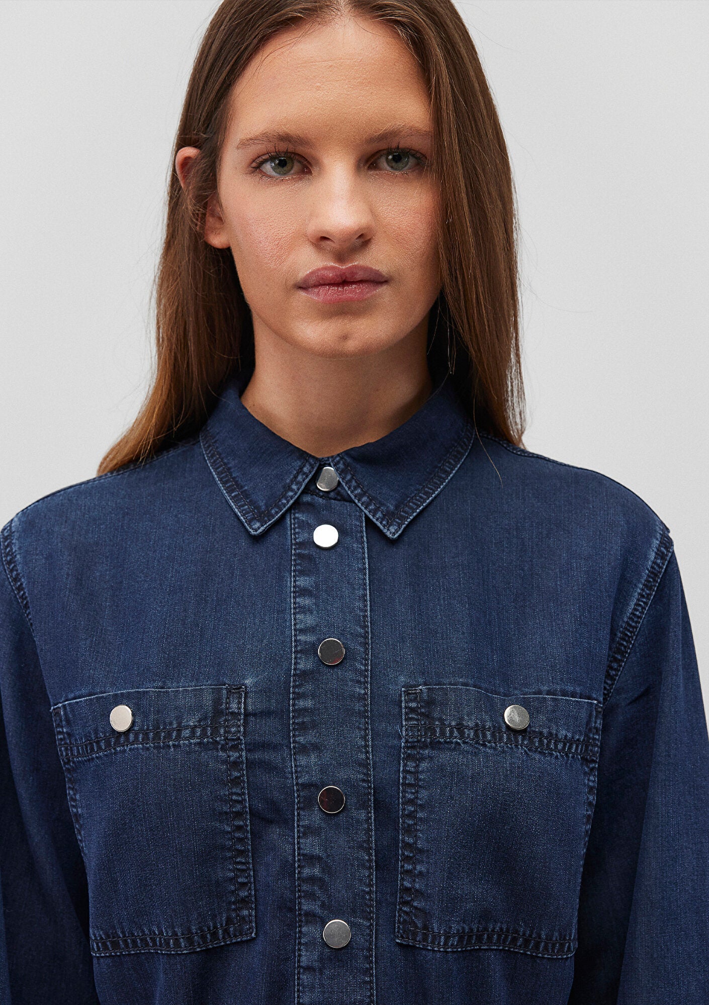 Bridget Ink Gold Jean Dress