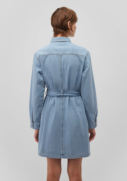 Bridget Light Blue Gold Jean Dress