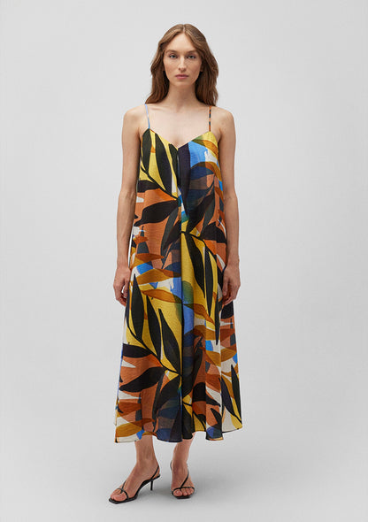 Printed Midi Dress