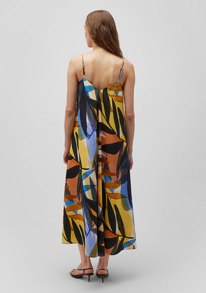 Printed Midi Dress