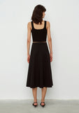 Black Midi Skirt
