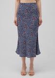 Printed Midi Skirt