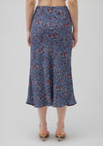 Printed Midi Skirt