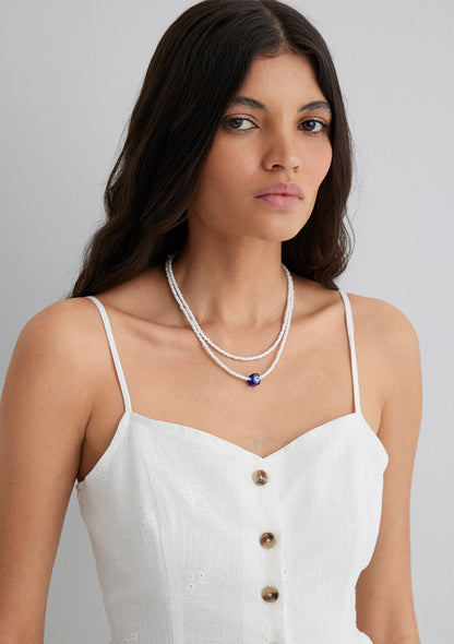 White Midi Dress