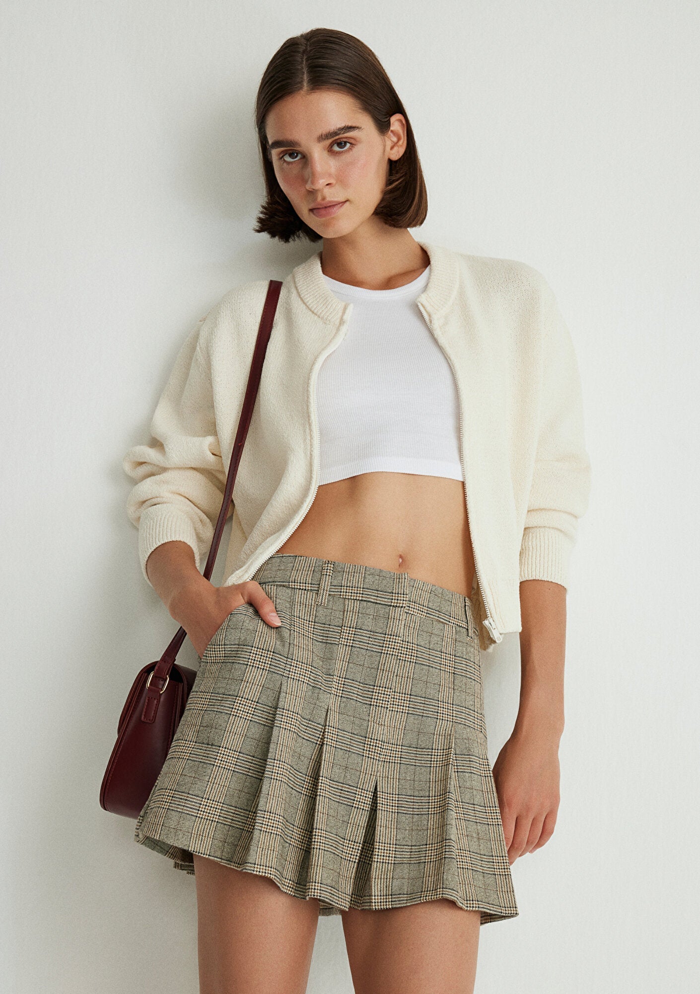 Brown Skirt