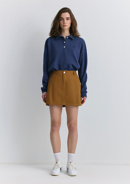 Brown Mini Skirt