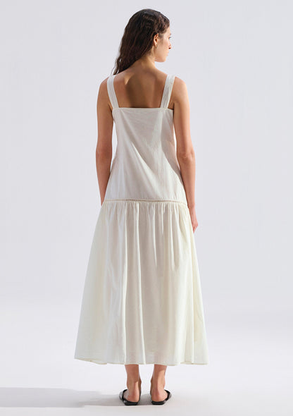 Ecru Midi Dress