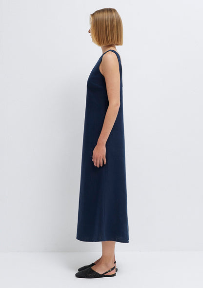 Navy Midi Dress