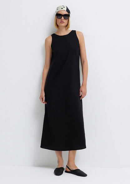 Black Midi Dress