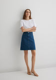 Valerie Blue Denim Jean Skirt
