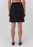 Valerie Black Strech Jean Skirt