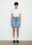 Valerie Light Blue Denim Jean Skirt
