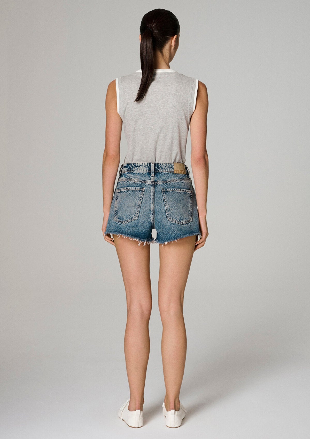 Tyra Mid Vintage Denim Jean Short
