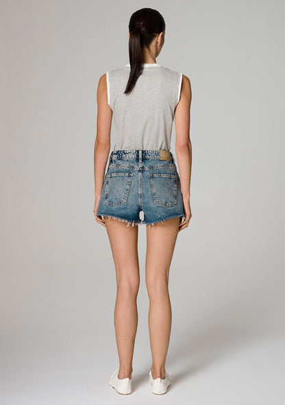 Tyra Mid Vintage Denim Jean Short