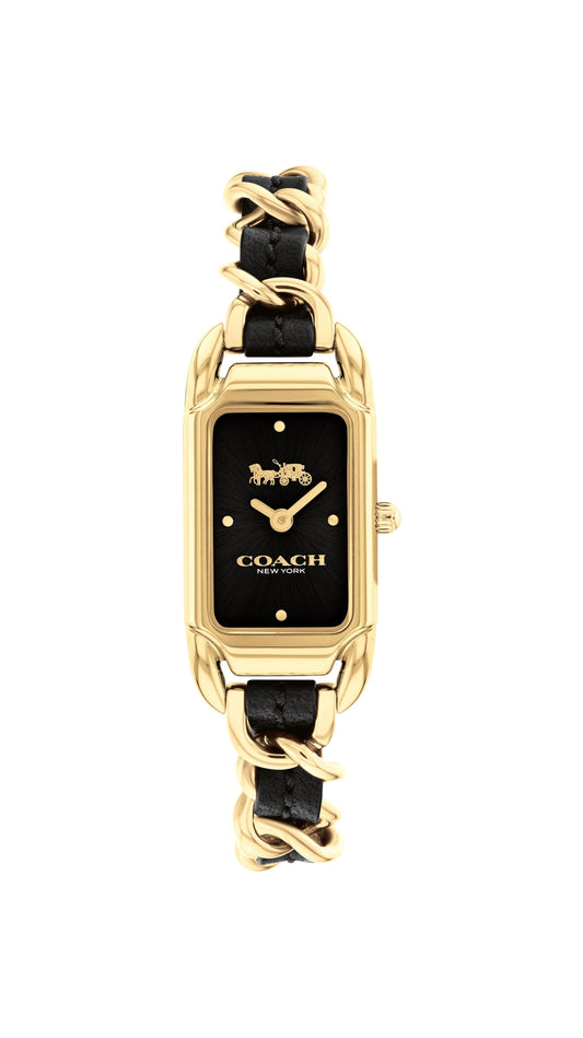 14504281-Cadie Watch, 17.5Mm X 28.5Mm-Black