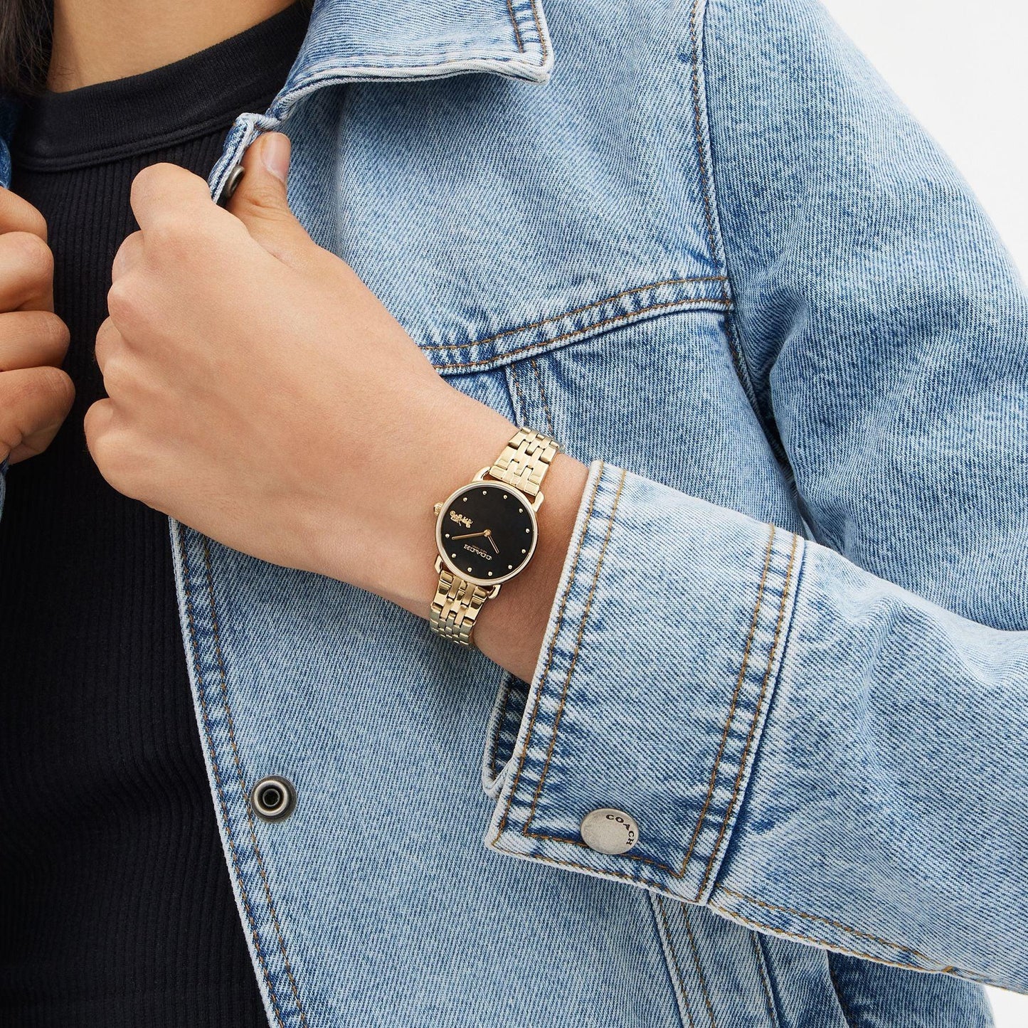 Elliot Watch, 28Mm - COACH Saudi Arabia Official Site