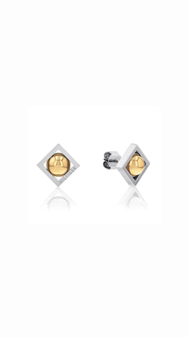 Tommy Hilfiger Women Stud Earrings Framed Stones - 2780791