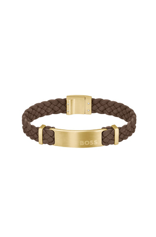 Hugo Boss Men Leather Bracelet Dylan - 1580607S