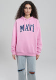 Mavi Logo Printed Pink Sweatshirt