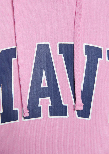 Mavi Logo Printed Pink Sweatshirt