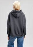 Mavi Logo Printed Hooded Black Sweatshirt