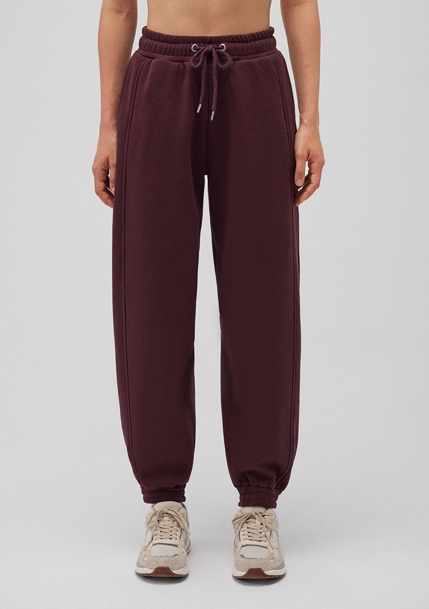 Purple Basic Sweatpants