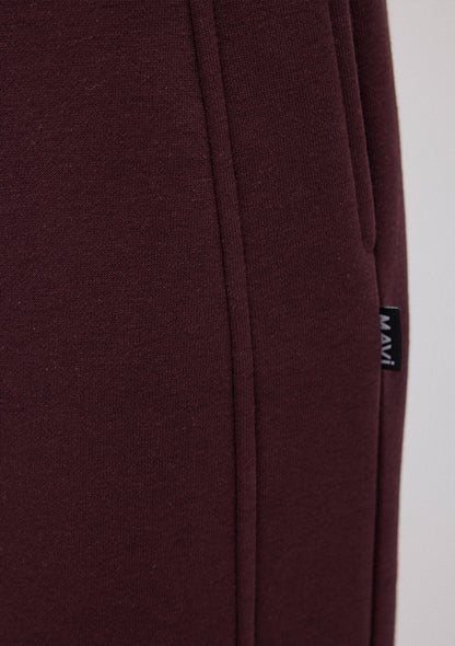 Purple Basic Sweatpants