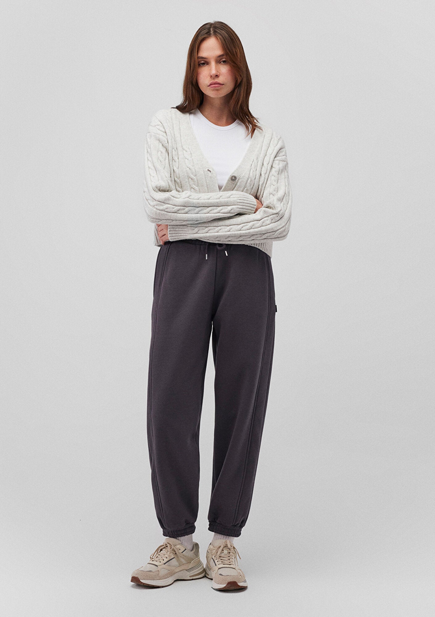 Grey Basic Sweatpants