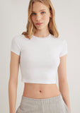 White Basic Top