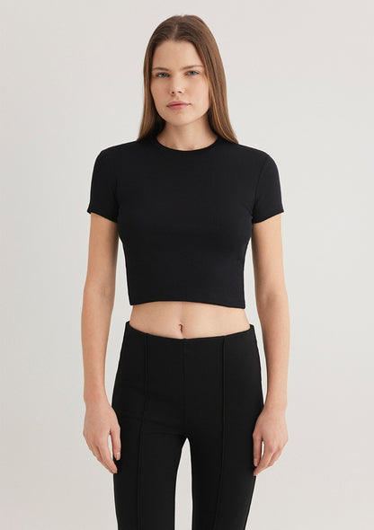 Black Basic Top