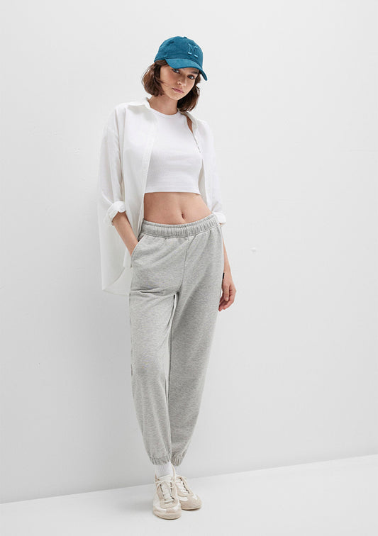 Grey Basic Sweatpants