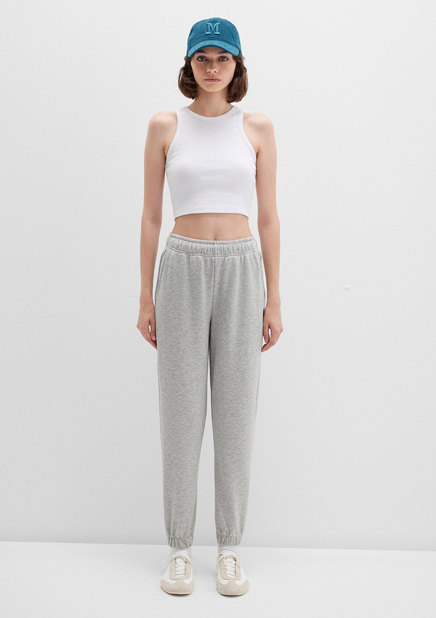 Grey Basic Sweatpants