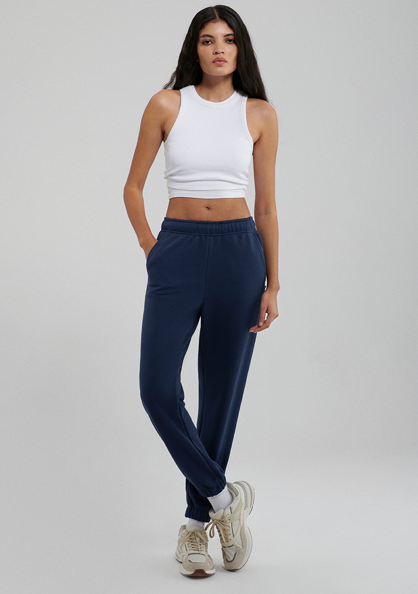 Navy Basic Sweatpants