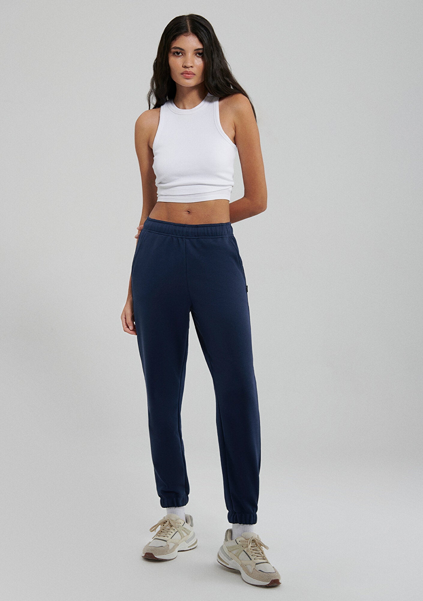 Navy Basic Sweatpants