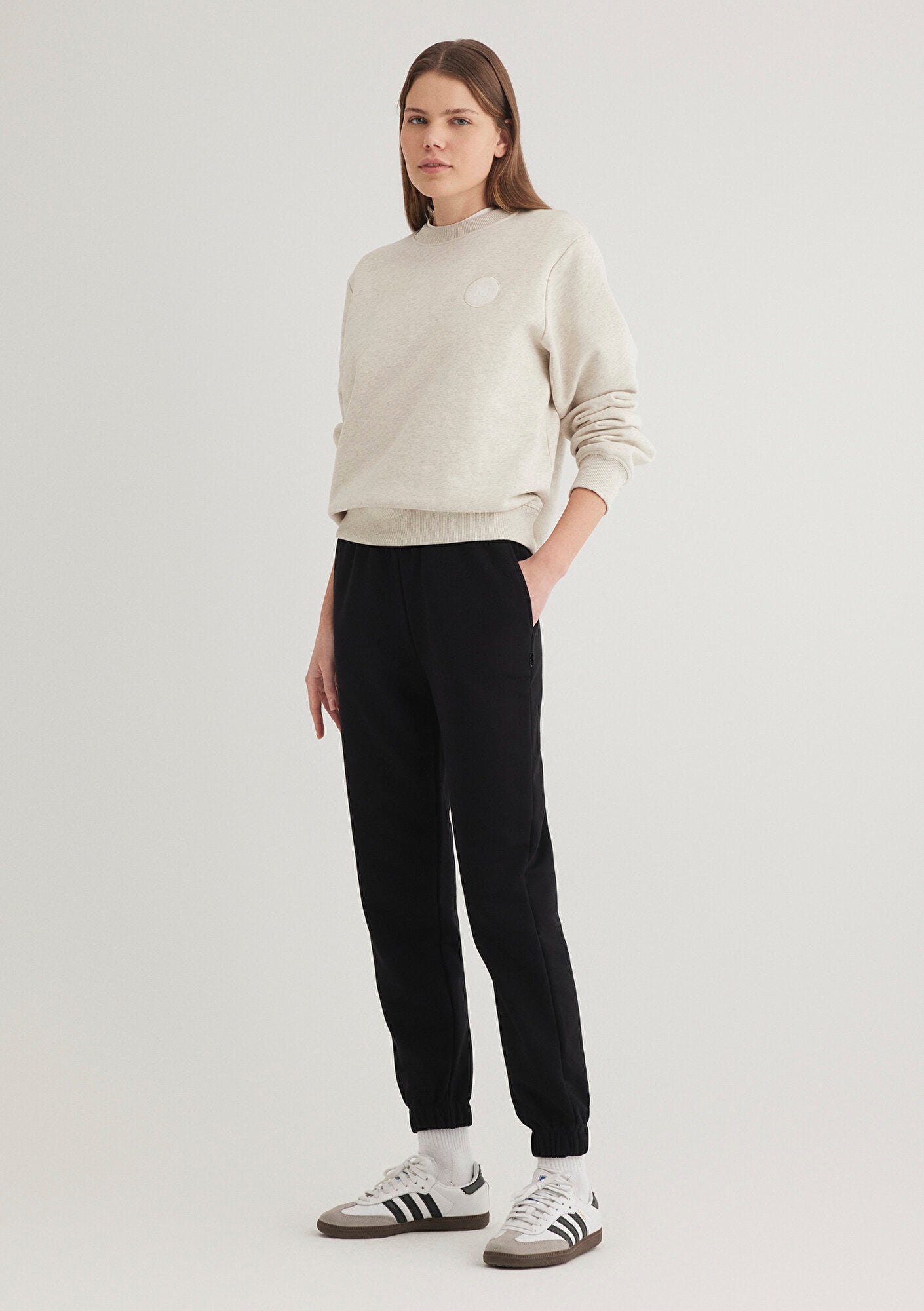 Black Basic Sweatpants