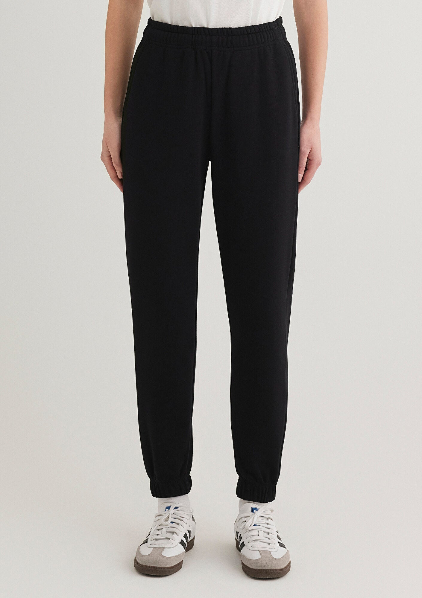 Black Basic Sweatpants