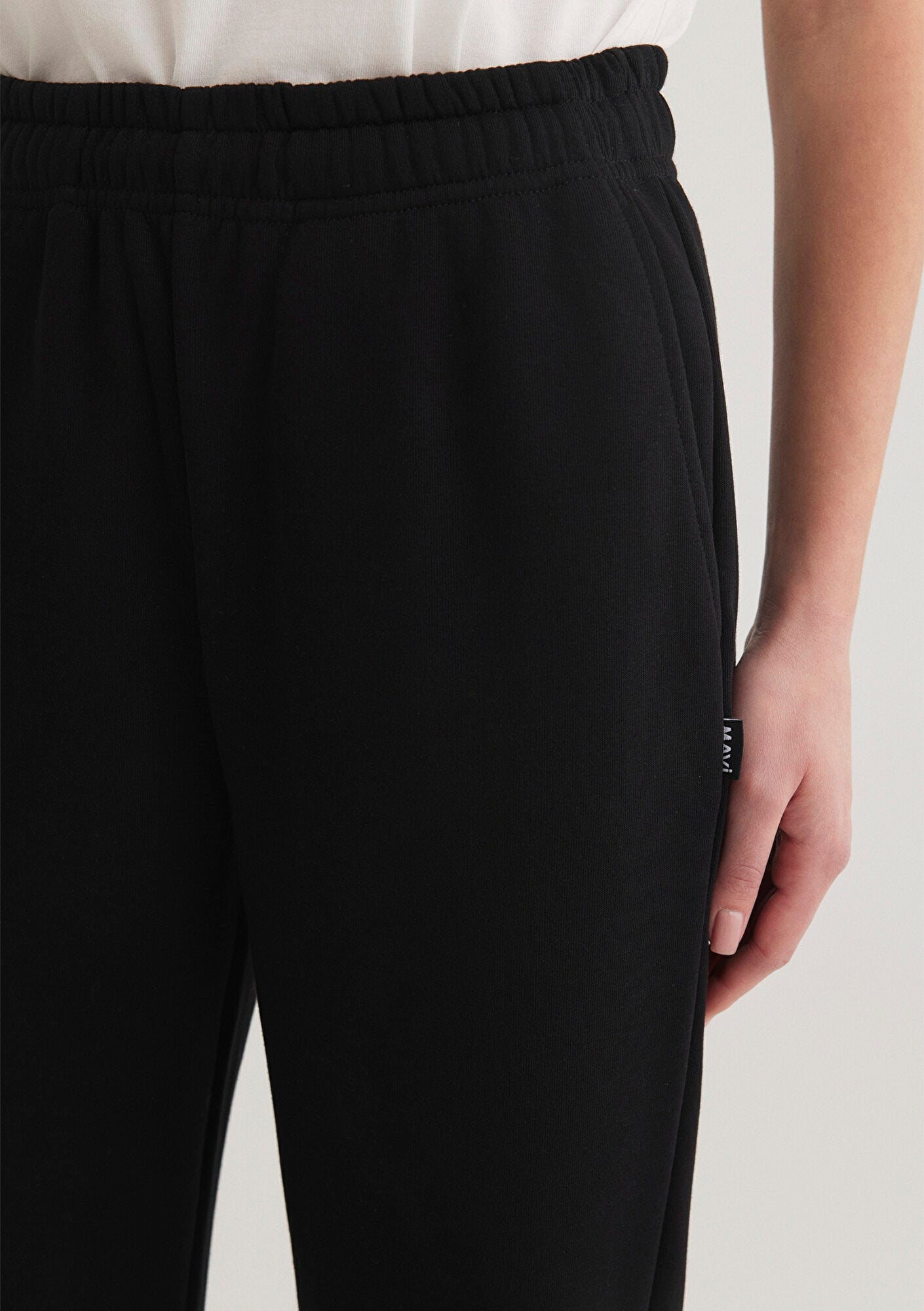 Black Basic Sweatpants