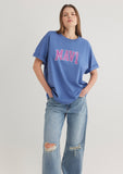 Mavi Logo Printed Blue T-Shirt