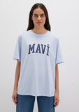 Mavi Logo Printed Blue T-Shirt
