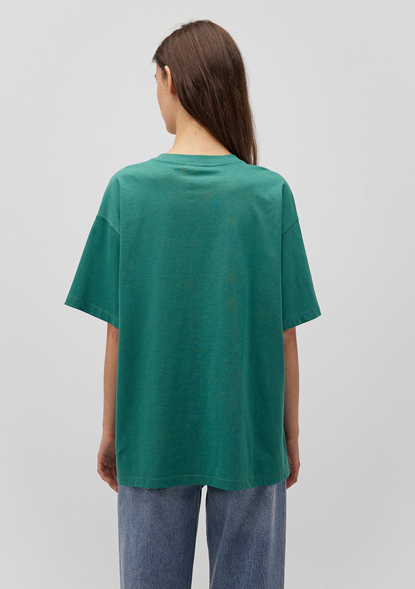 Mavi Logo Printed Green T-Shirt