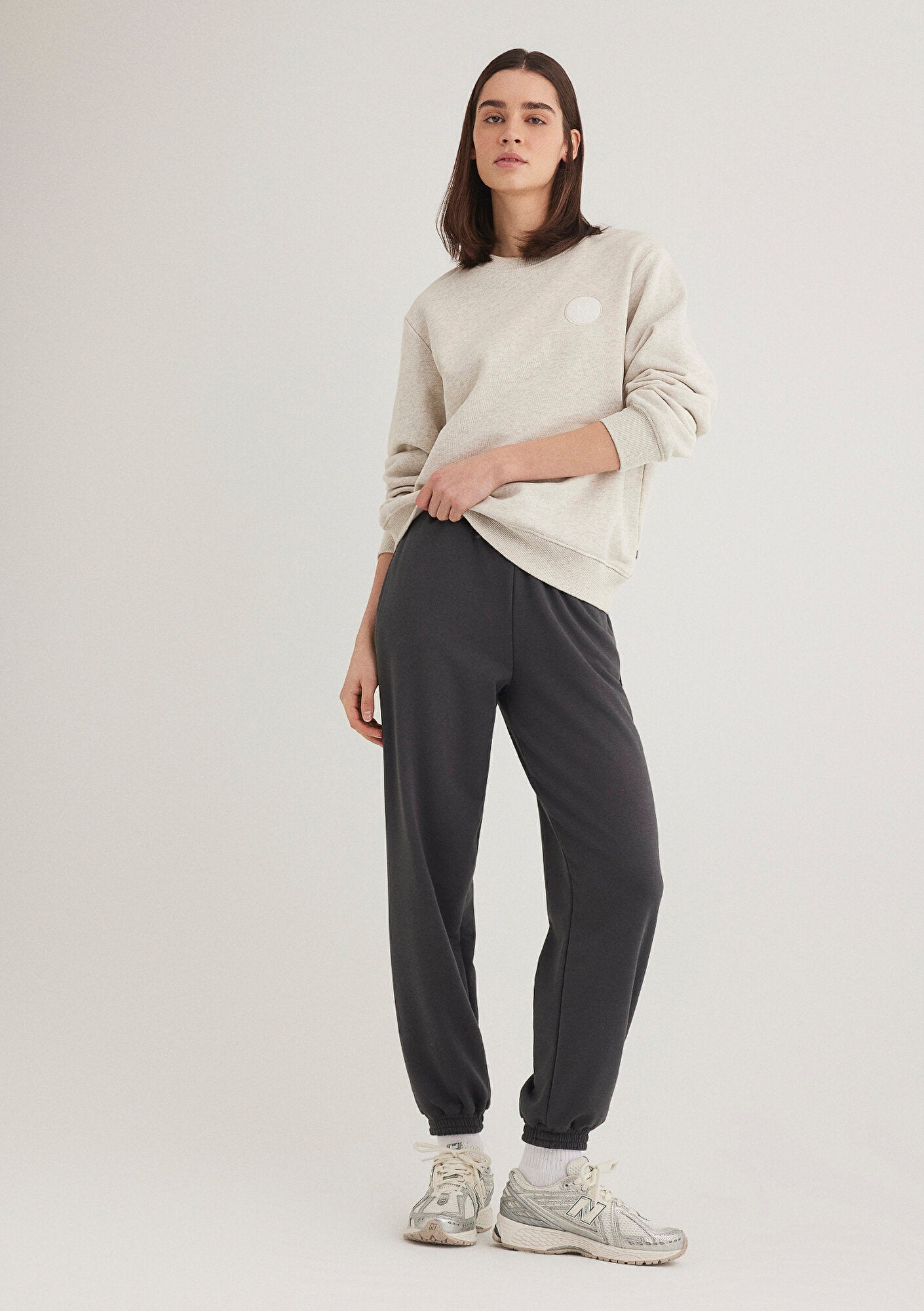 Anthracite Basic Sweatpants