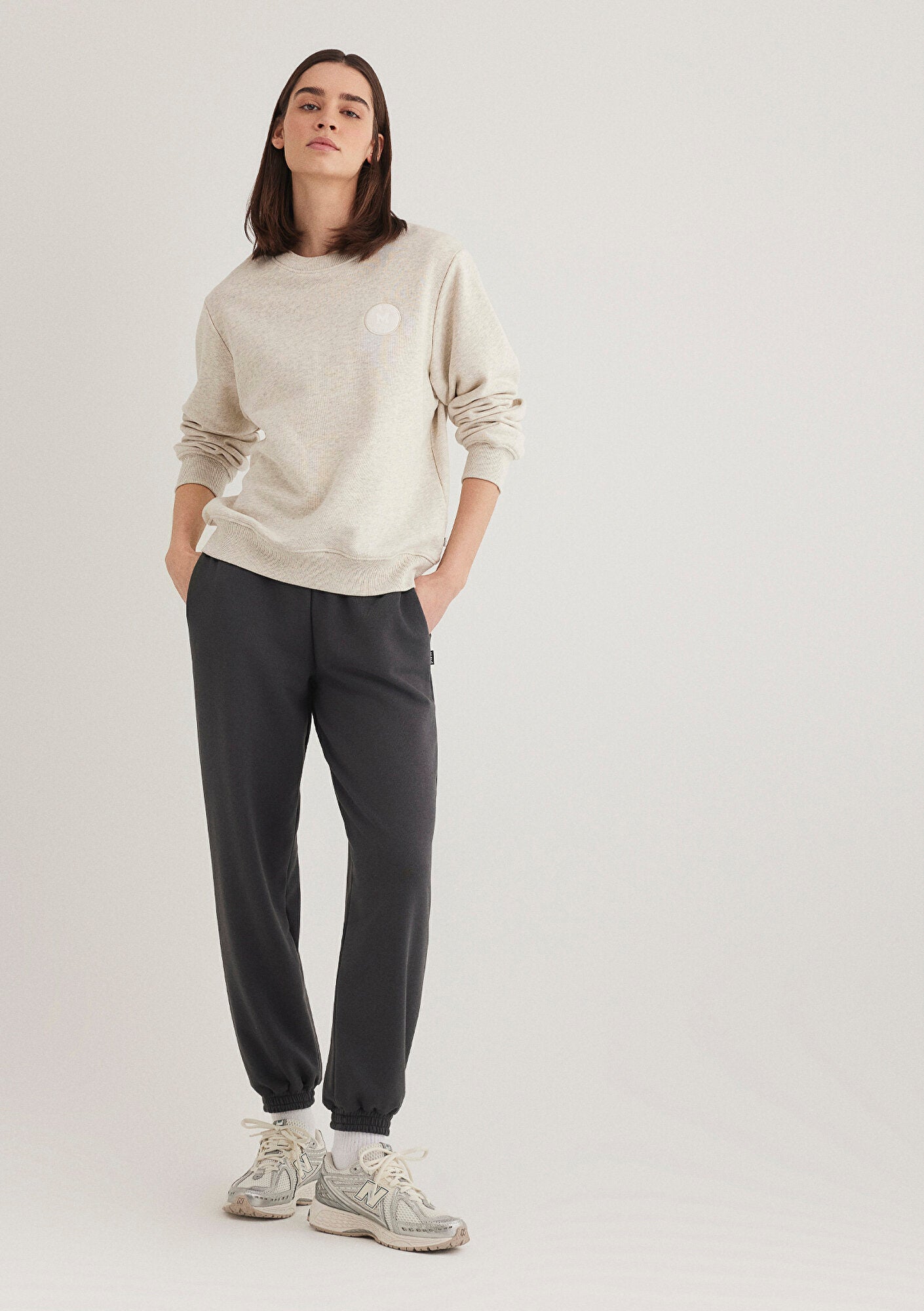 Anthracite Basic Sweatpants