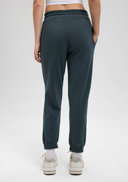 Green Basic Sweatpants