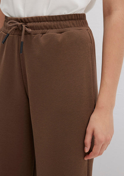 Brown Basic Sweatpants
